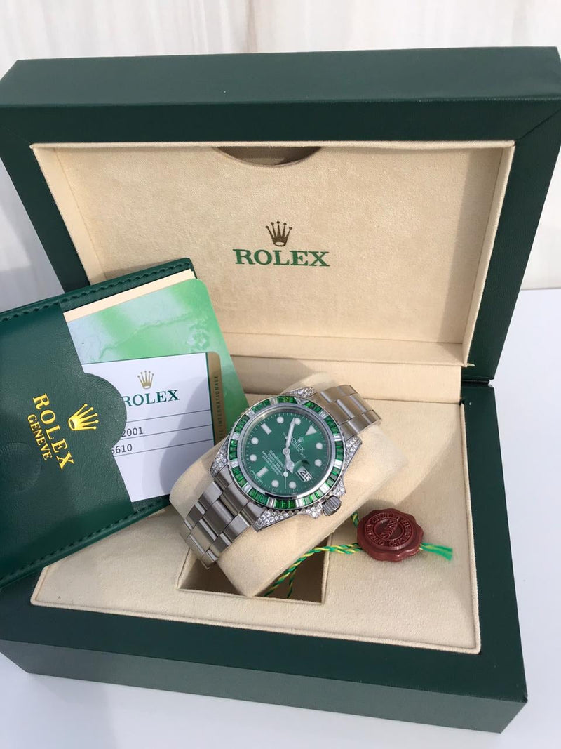Rolex Submariner Hulk Iced Out
