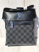 LV black shoulder bag L V