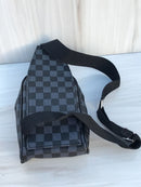 LV black shoulder bag