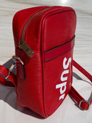 SUPREME Messenger red color men’s bag