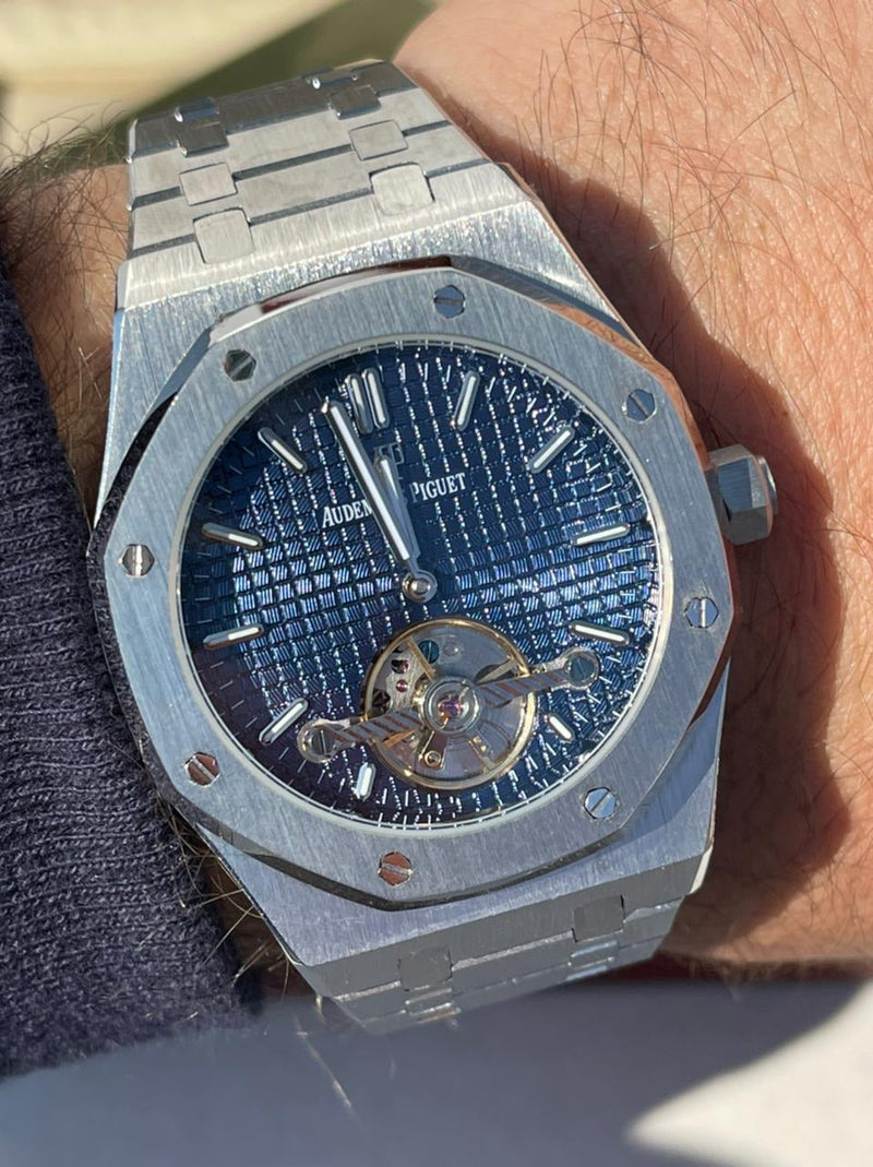 Best Replica Audemars Piguet Tourbillon Blue new model