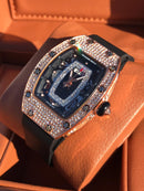 Richard Mille Jasper Diamond Dial on Rose Iced Out