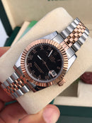 Rolex Datejust bicolor with Roman numbers