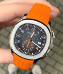 Patek Philippe Nautilus orange strap