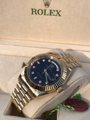 Rolex Daydate with black dial