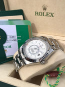 Rolex Sky-dweller with white dial