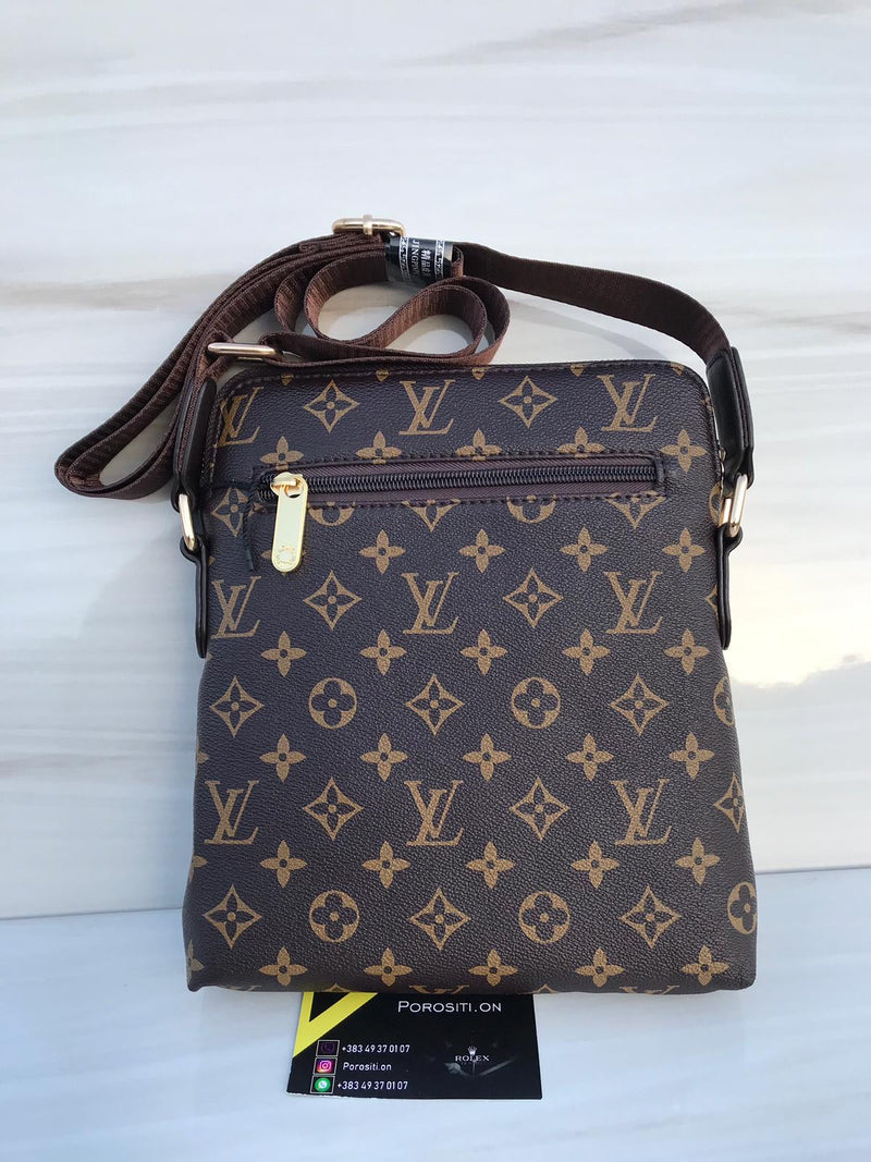 LV brown shoulder bag maison fonde