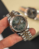 Best Replica Datejust bicolour rosegold Wimbledon model