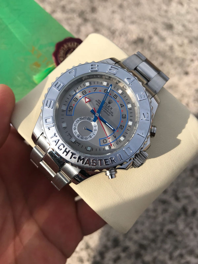 Rolex Yacht Master rhodium