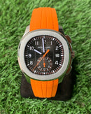 Patek Philippe Nautilus orange strap