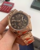Rolex Sky-Dweller Chocolate