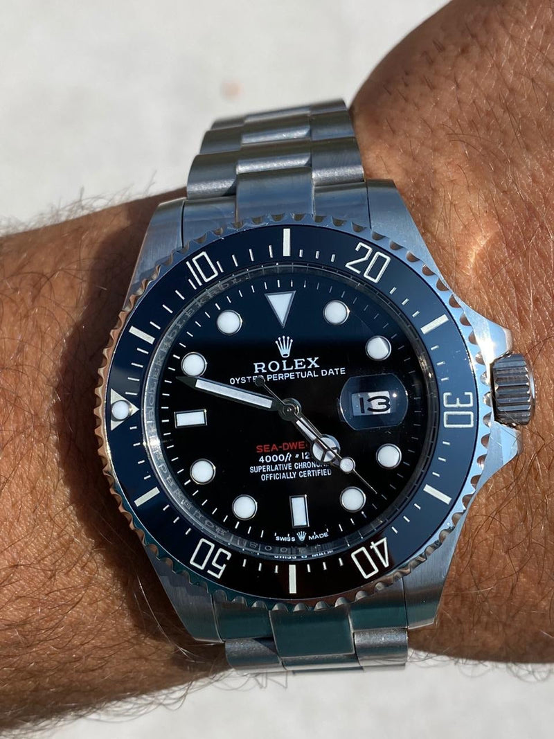 Rolex Sea-Dweller Deepsea red sings