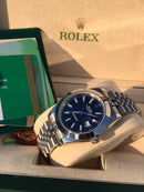 Rolex Datejust with blue dial