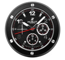 Hublot black wall clock