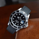 Rolex blue submariner with blue strap