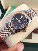 Rolex Datejust bicolor with Roman numbers