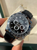 Best Replica Rolex Daytona Black Leather Straps