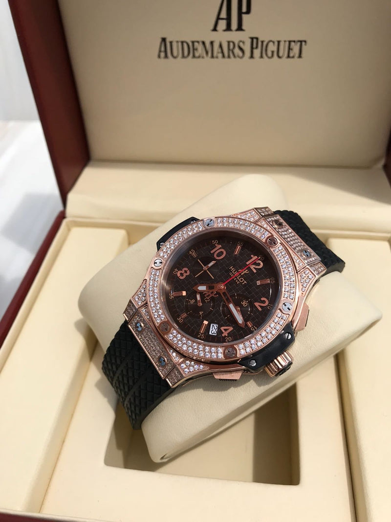 Hublot Big Bang Rose&gold bling bling