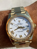 Rolex Daydate Silver 3255 1:1 Doublete ETÁ