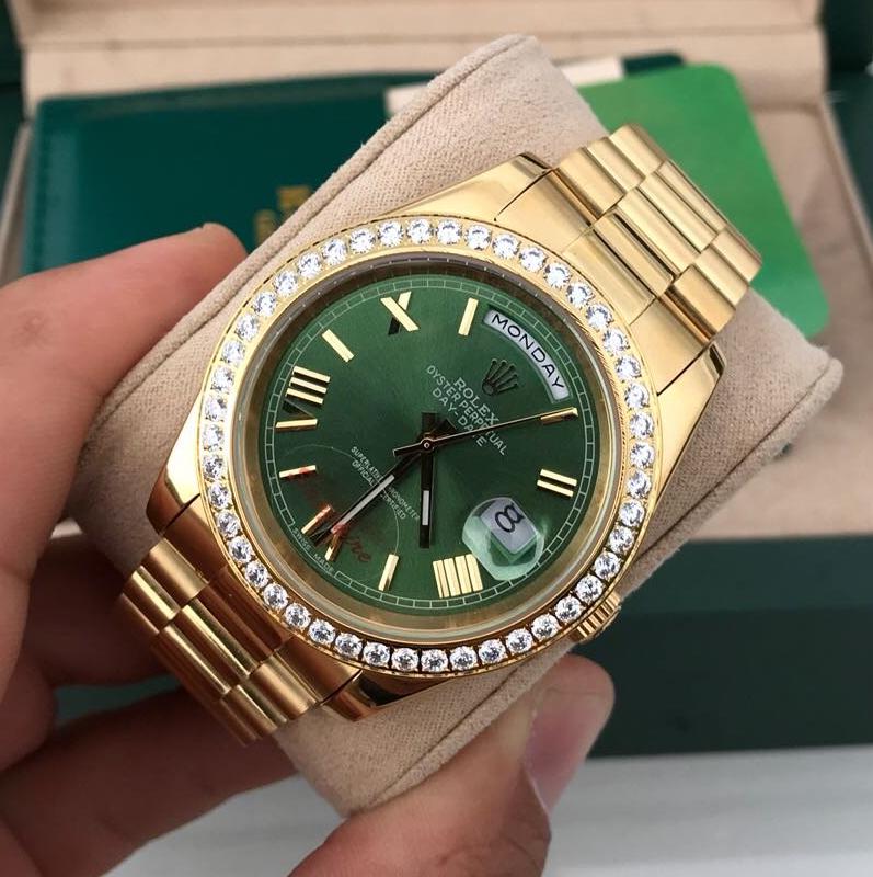 Rolex Daydate green