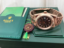 Rolex Daydate brown dial