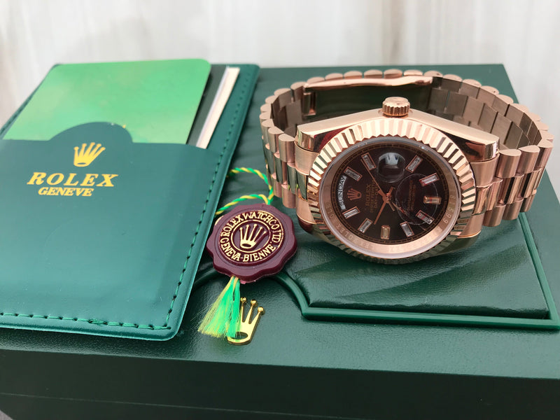 Rolex Daydate brown dial