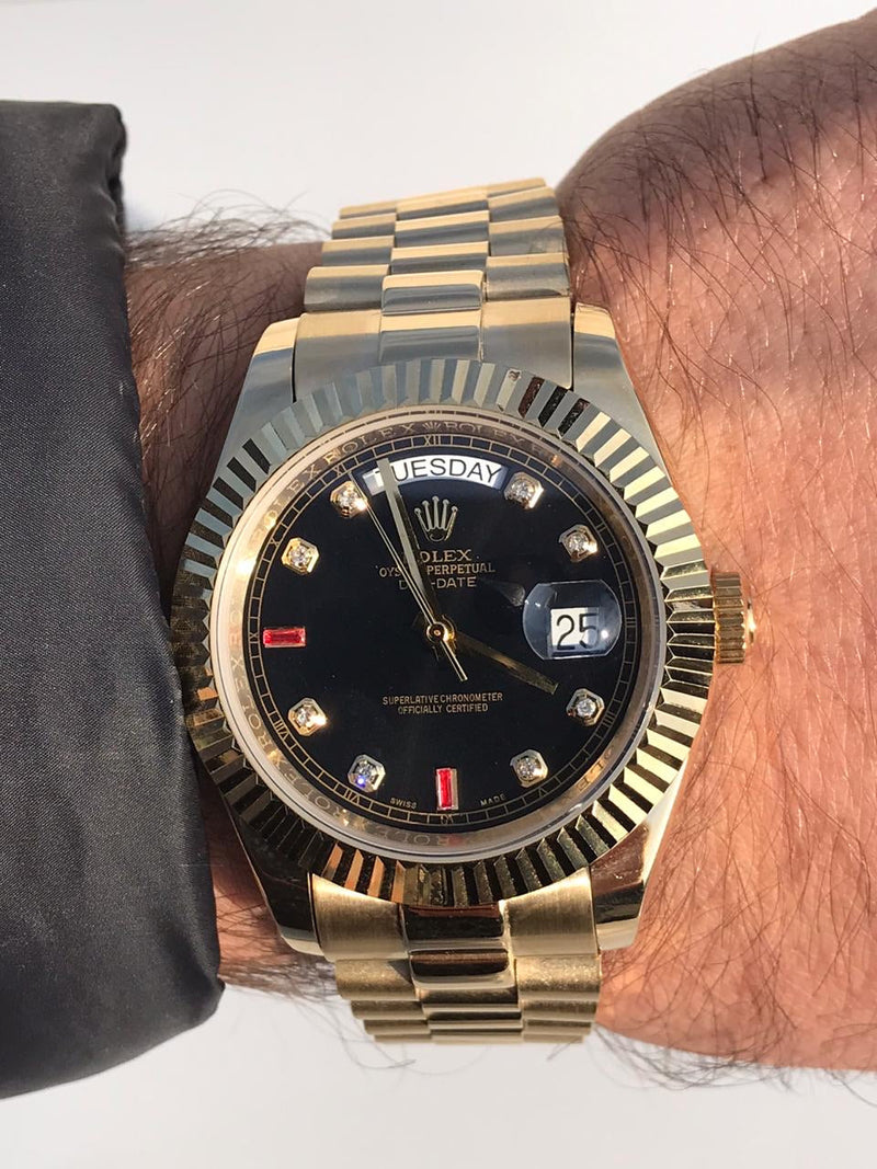 Rolex Daydate With Diamonds