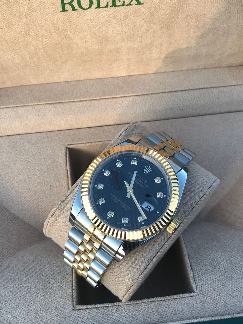 Rolex Datejust Bicolor with diamonds