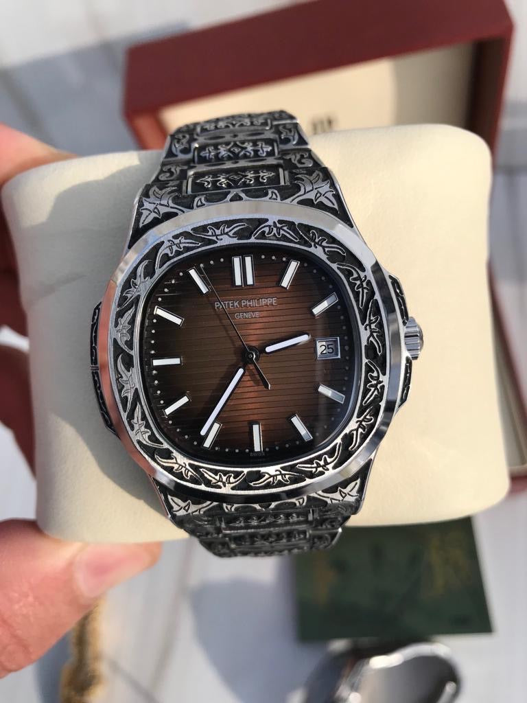 Best Replica Patek Philippe Nautilus Hand Engraved