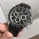 Rolex Black Daytona with black strap