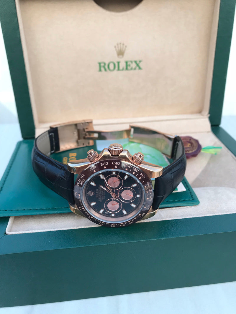 Best Replica Rolex Daytona Brown & black Dial