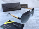 Gucci Bamboo Aviator Sunglasses