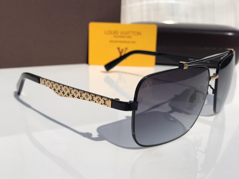 LOUIS VUITTON ACETATE RIDER PRINT SUNGLASSES