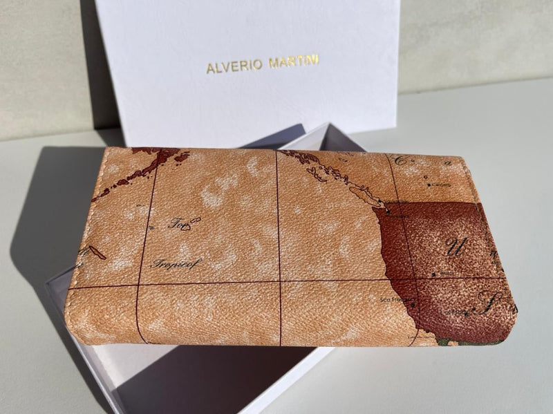 Alverio Martini new trendy aligator leather model women’s wallet