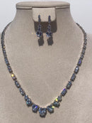 Zircon diamonds Necklace bling bling with zircon ears