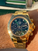 Best Replica 18 karat gold Rolex Daytona Cosmograph 1:1 Doublete ETÁ