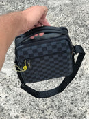 LV black shoulder bag