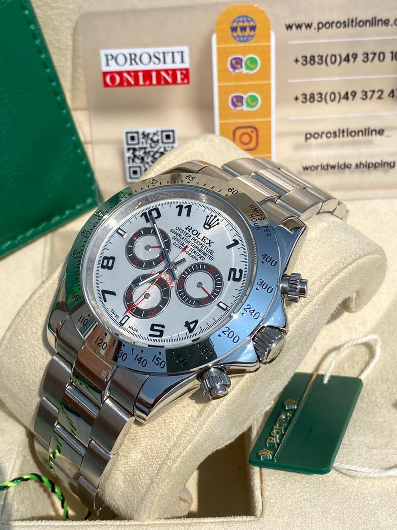 Rolex Daytona with white dial