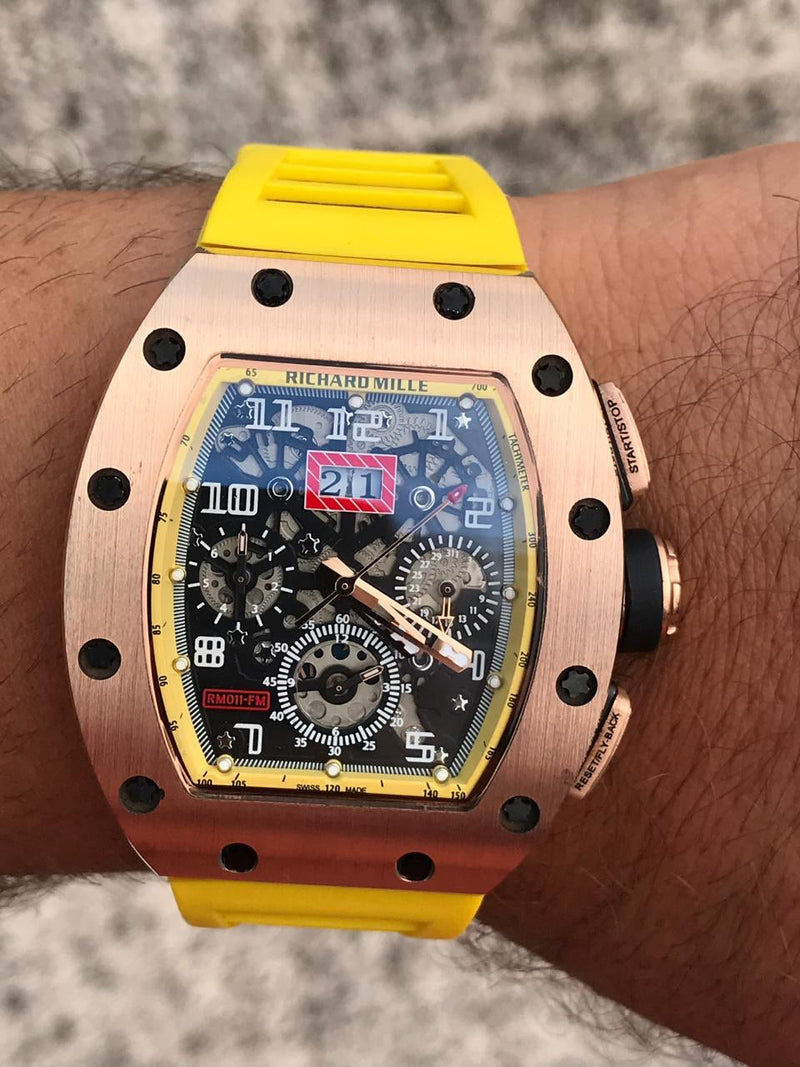Richard Mille Felipe Massa on Yellow