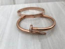 Rose Gold nail bracelet
