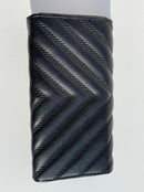 YLS new trendy black leather model women’s wallet