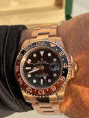 Rolex GMT Master ll in rose&gold