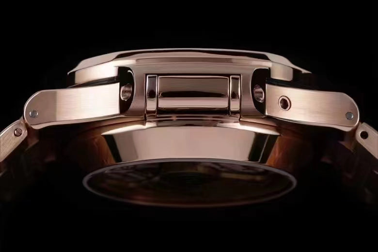Best Replica Patek Philippe Nautilius Brown with black field thin case Super clone (with orders)