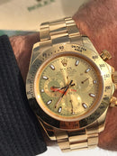 Rolex Daytona With Gold Dial