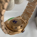 Daydate rose gold with green dial 3135 1:1 Doublete ETÁ super clone