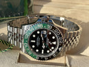 Rolex GMT Master ll SPRITE jubile 3285 1:1 Doublete ETÁ (rolex left handed)