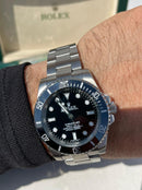 Rolex Submariner No Date Black Dial