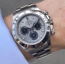 Best Replica Rolex Daytona  silver and black Dial