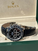 Best Replica Rolex Daytona Black Leather Straps