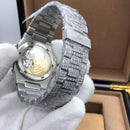 Best Replica Patek Philippe Nautilus Blue field Iced Out  5711 1:1 Doublete ETÁ